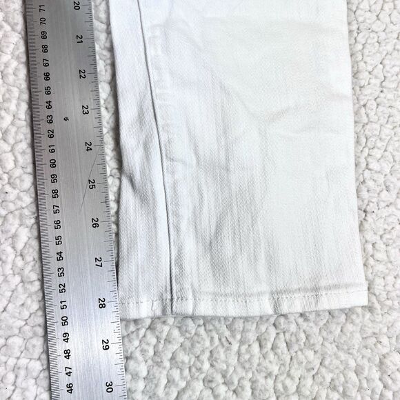 KUT From the Kloth Jeans Women’s Size 6 (Actual 32x28.5) White Katy Boyfriend - Picture 13 of 15